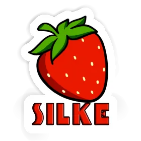 Sticker Strawberry Silke Image