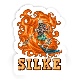 Silke Sticker Surfer Image