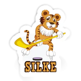 Sticker Hockey Player Silke Image