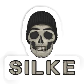 Silke Sticker Skull Image