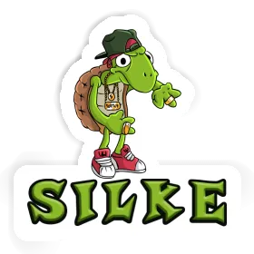 Sticker Hip Hop Turtle Silke Image