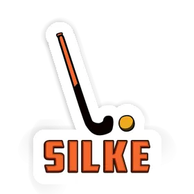 Floorball Stick Sticker Silke Image