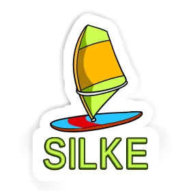 Sticker Silke Windsurf Board Image