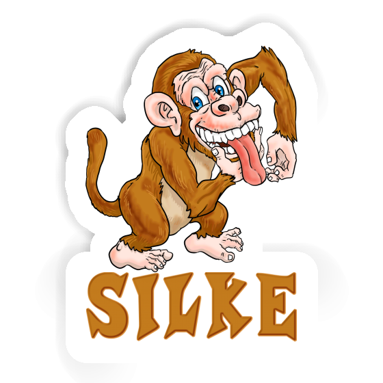 Sticker Silke Ape Notebook Image