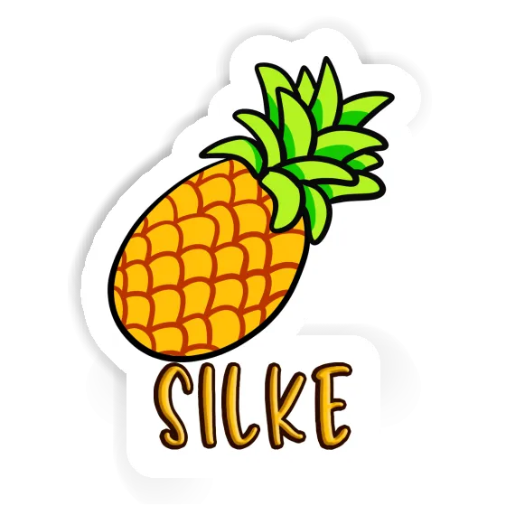 Sticker Pineapple Silke Notebook Image