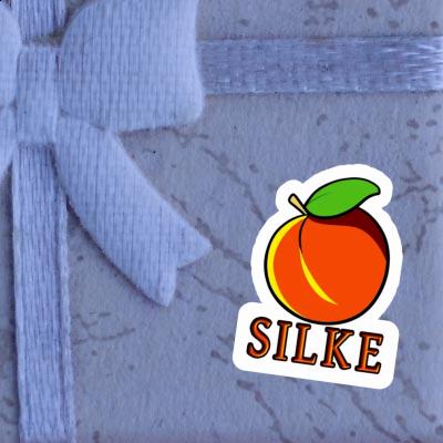 Silke Sticker Apricot Notebook Image