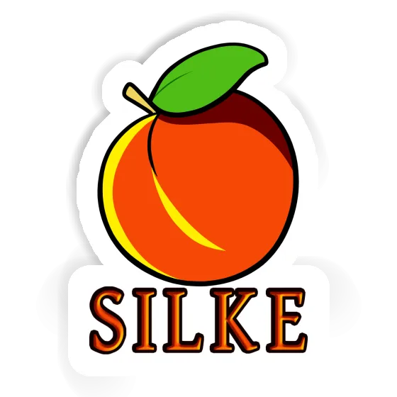 Silke Sticker Apricot Gift package Image