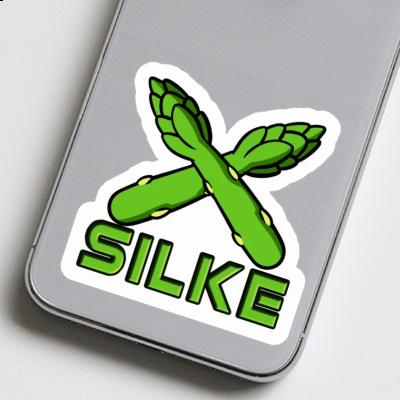 Silke Sticker Asparagus Notebook Image