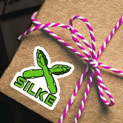 Silke Sticker Asparagus Gift package Image