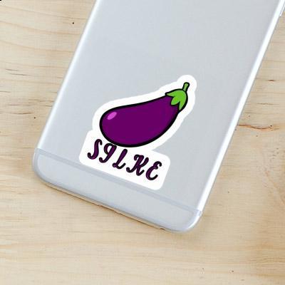 Sticker Aubergine Silke Notebook Image