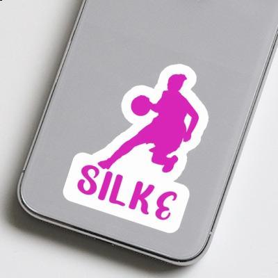 Silke Autocollant Joueuse de basket-ball Image