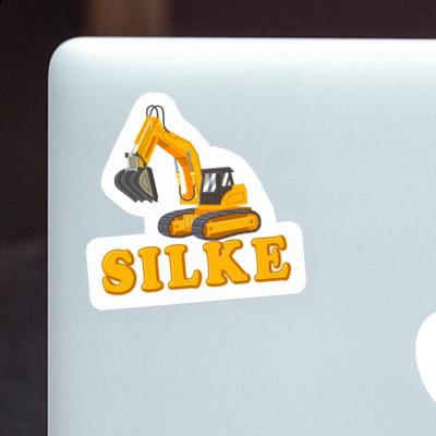 Sticker Silke Excavator Laptop Image