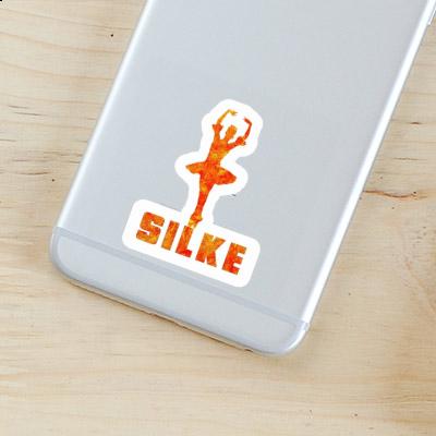 Silke Sticker Ballerina Laptop Image