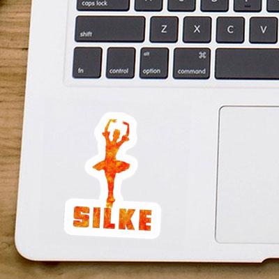 Silke Sticker Ballerina Notebook Image