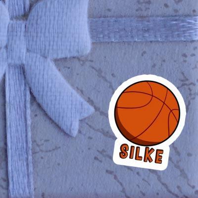 Basketball Sticker Silke Notebook Image