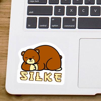 Sticker Silke Bear Notebook Image