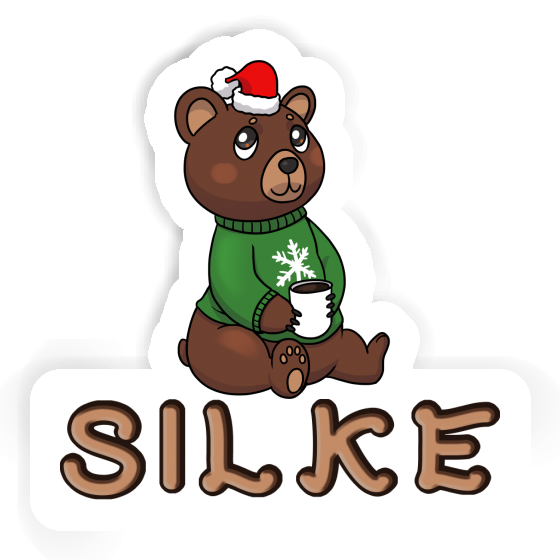 Sticker Bear Silke Notebook Image