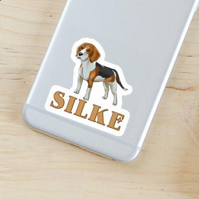 Silke Sticker Beagle Laptop Image