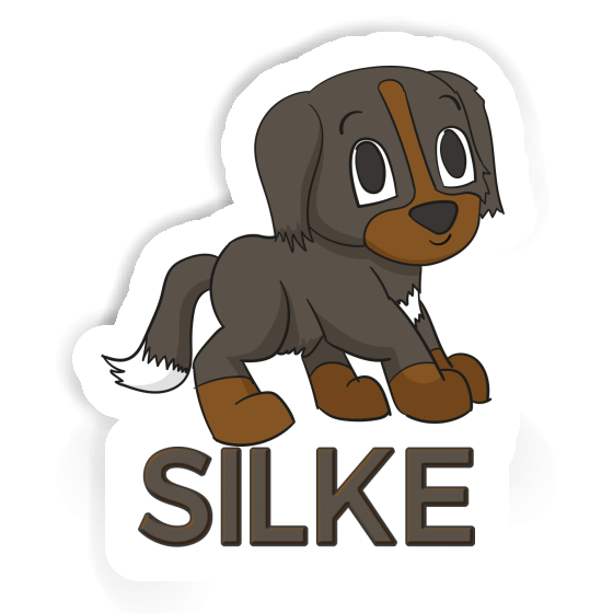 Silke Sticker Bernese Mountain Dog Notebook Image