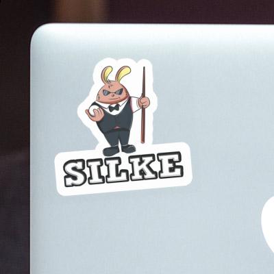 Billiards Player Sticker Silke Gift package Image