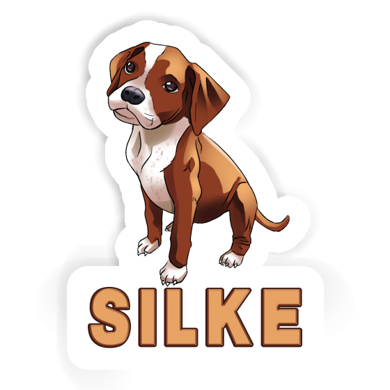 Sticker Boxer Silke Notebook Image