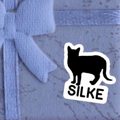 Aufkleber Katze Silke Gift package Image