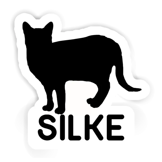 Aufkleber Katze Silke Image