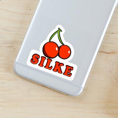 Silke Sticker Cherry Laptop Image