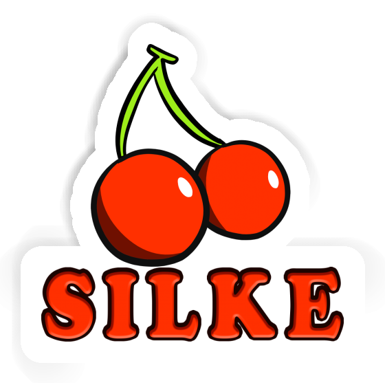 Silke Sticker Cherry Notebook Image