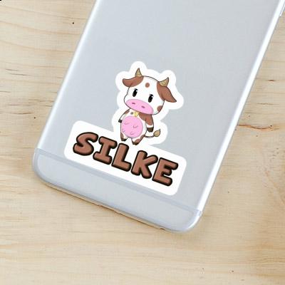 Sticker Cow Silke Laptop Image