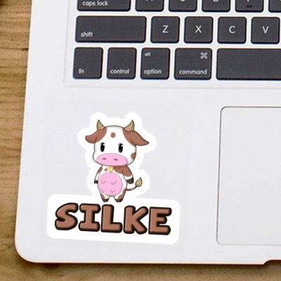 Sticker Cow Silke Notebook Image