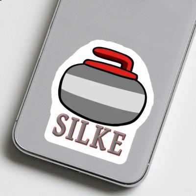 Silke Sticker Curling Stone Notebook Image