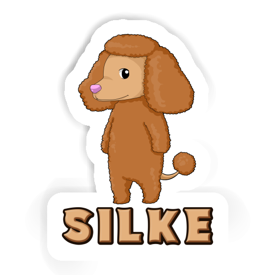 Caniche Autocollant Silke Image