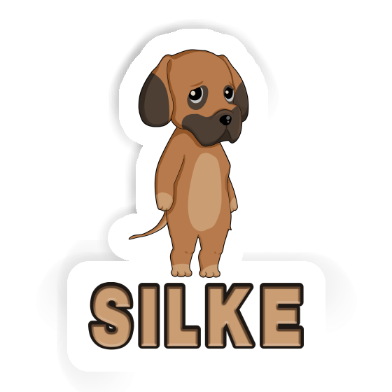 German Mastiff Sticker Silke Notebook Image