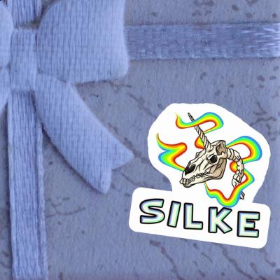 Silke Autocollant Crâne de licorne Gift package Image