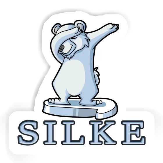 Sticker Silke Bear Laptop Image