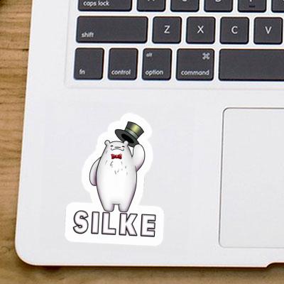 Sticker Silke Ice Bear Gift package Image