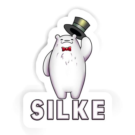 Sticker Silke Ice Bear Laptop Image