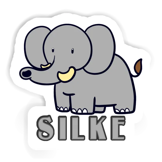 Silke Sticker Elephant Gift package Image