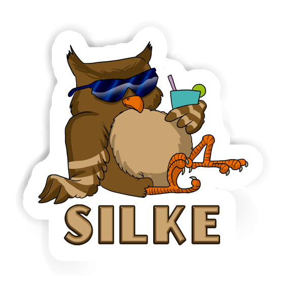 Silke Sticker Cool Owl Gift package Image