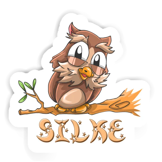 Owl Sticker Silke Image