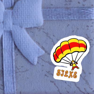 Autocollant Silke Parachutiste Notebook Image