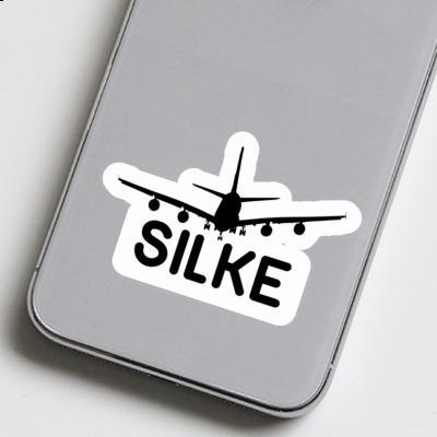 Silke Autocollant Avion Notebook Image