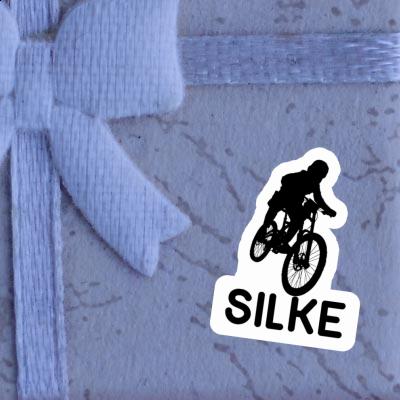 Sticker Freeride Biker Silke Laptop Image