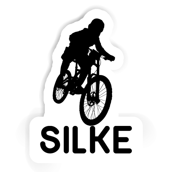 Freeride Biker Aufkleber Silke Laptop Image