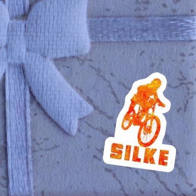 Silke Sticker Freeride Biker Image