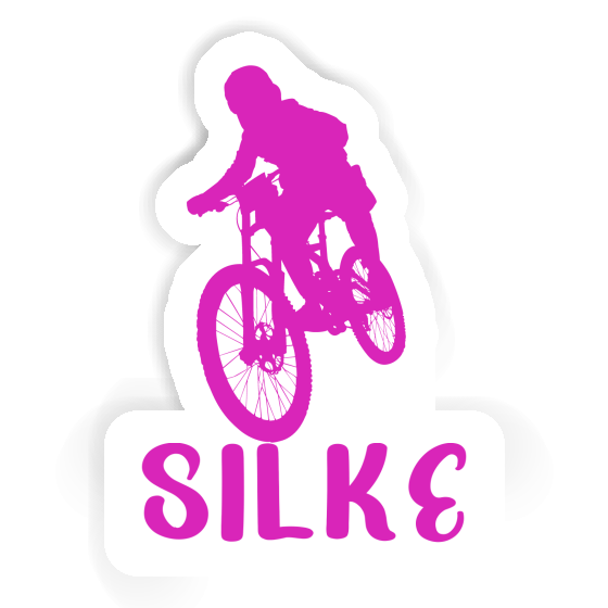 Sticker Silke Freeride Biker Image