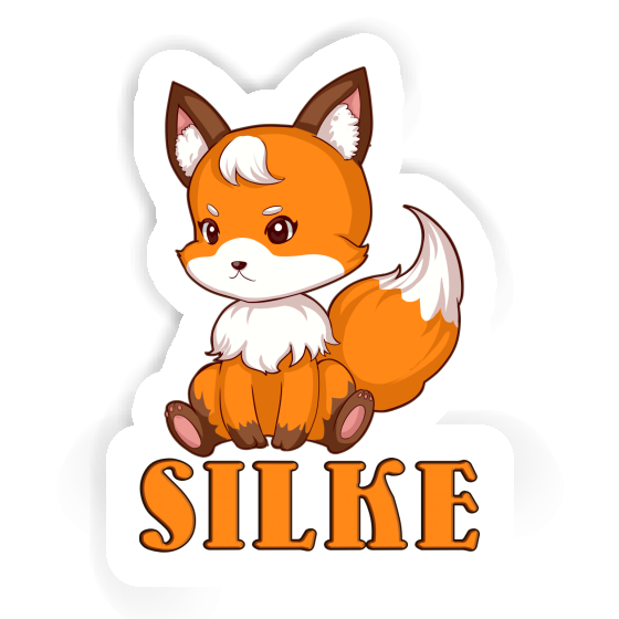 Sticker Fox Silke Notebook Image