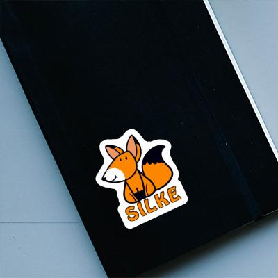 Silke Sticker Fox Laptop Image
