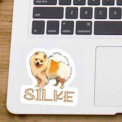 Spitz allemand Autocollant Silke Image